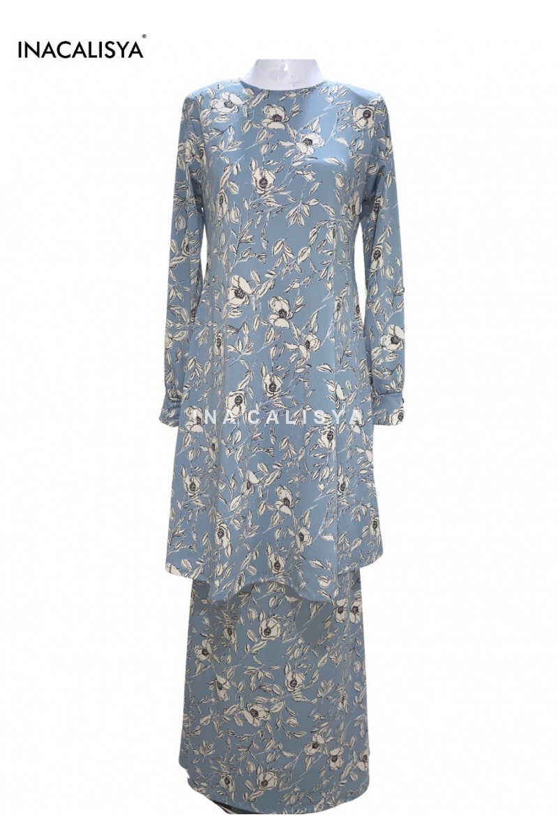 	Zahra Kurung Ekslusif  Mosscrepe  Premium  - ZHK 4487